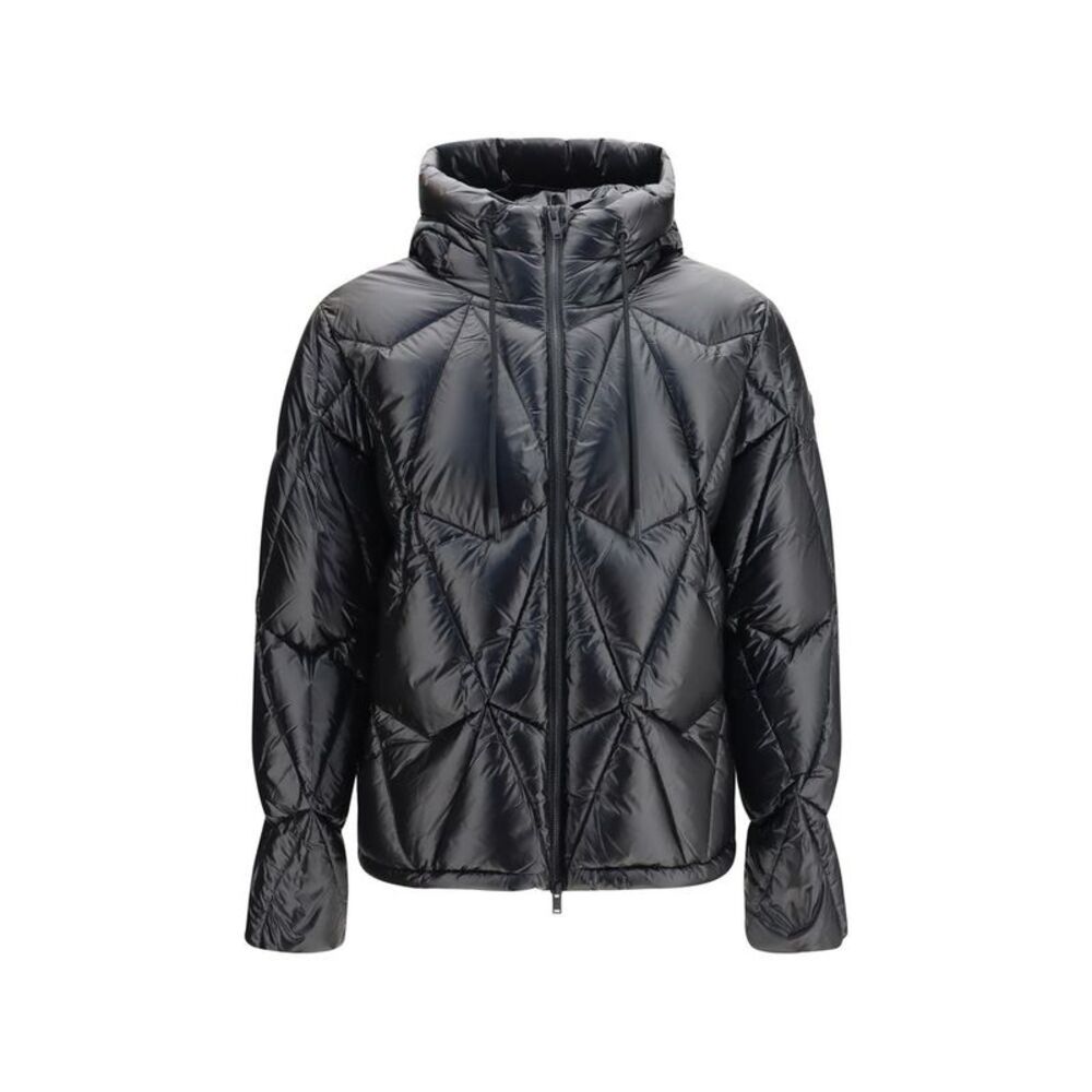 Moose Knuckles Black Nylon Shell Men's Jacket